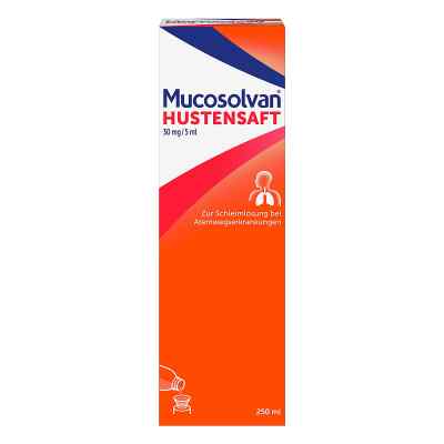 Mucosolvan Hustensaft, Hustenlöser mit Ambroxol 250 ml von A. Nattermann & Cie GmbH PZN 00743445