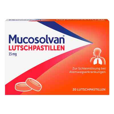 Mucosolvan Lutschpastillen, Hustenlöser Ambroxol 20 stk von A. Nattermann & Cie GmbH PZN 08648479