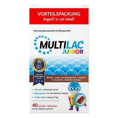 Multilac Darmsynbiotikum Junior Täfelchen