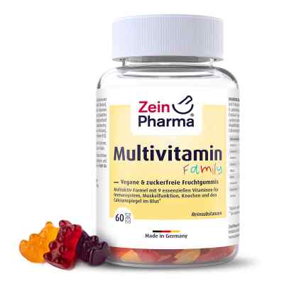 Multivitamin Gummis Family 60 stk von Zein Pharma - Germany GmbH PZN 17923499