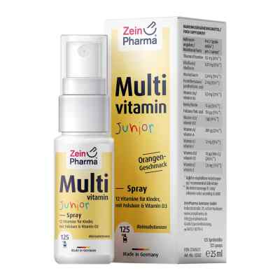 Multivitamin Junior Spray 25 ml von ZeinPharma Germany GmbH PZN 17441671