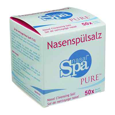 Nasal Spa Nasenspülsalz Pure 50 stk von Nacur Healthcare Ltd. PZN 09157878