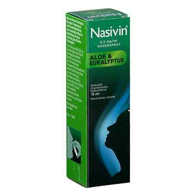 Nasivin Nasenspray Aloe & Eukalyptus 0,5 mg/ml 15 ml von PROCTER & GAMBLE GMBH     PZN 08201356