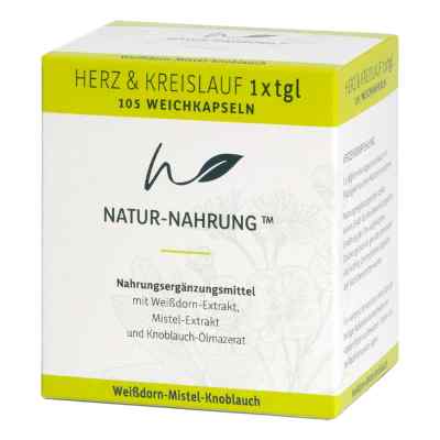 Natur-Nahrung Herz & Kreislauf 1x Tgl. Weichkapseln