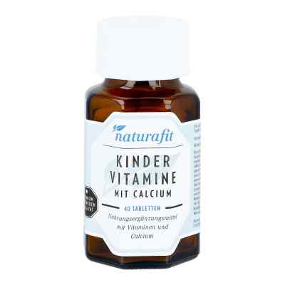 Naturafit Kindervitamine mit Calcium Lutschtabletten