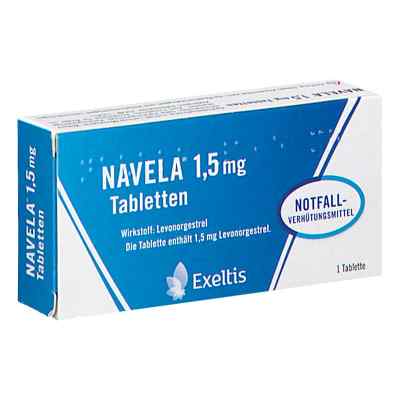 NAVELA Tabletten 1,5 mg Notfallverhütung