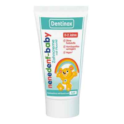 Nenedent-baby Zahncreme mit Fluorid Einzeltube 50 ml von Dentinox Gesellschaft für pharma PZN 19073591