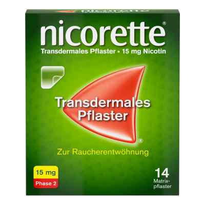 Nicorette Transdermales Pflaster zur Raucherentwöhnung - mit 15  14 stk von Johnson & Johnson GmbH (OTC) PZN 03273514