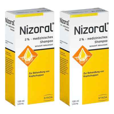 Nizoral 2 % medizinisches Shampoo 2x100 ml von  PZN 08103241