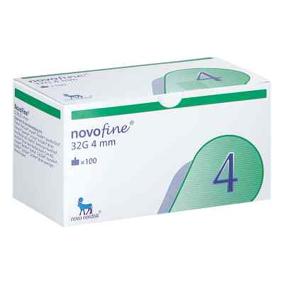 Novofine 4 Mm Kanülen 0,23x0,25 Mm 32 G 100 stk von Novo Nordisk Pharma GmbH PZN 18185856