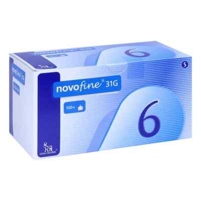 Novofine 6 Kanülen 0,25x6 mm 100 stk von B2B Medical GmbH PZN 11049110