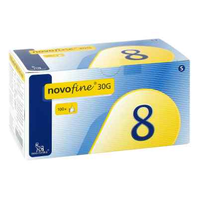 Novofine 8 Kanülen 0,30x8 mm 100 stk von Medi-Spezial GmbH PZN 04450585