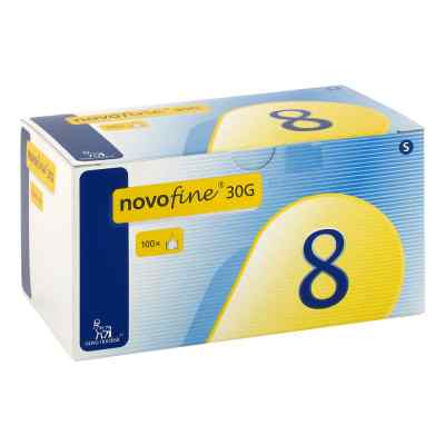 Novofine 8 Kanülen 0,30x8 mm 100 stk von axicorp Pharma GmbH PZN 05560519