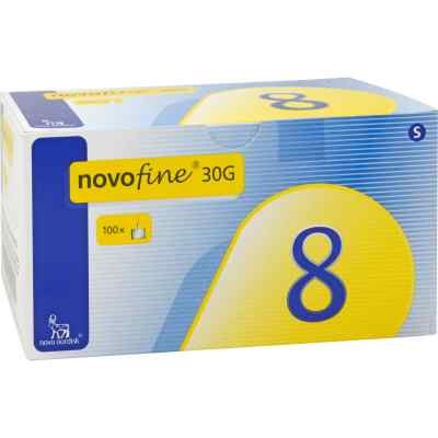 Novofine 8 Kanülen 0,30x8 mm Cpc 100 stk von C P C medical GmbH & Co. KG PZN 02687538
