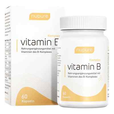 Nupure vitamin B Komplex Kapseln 60 stk von AixSwiss B.V. PZN 16625593