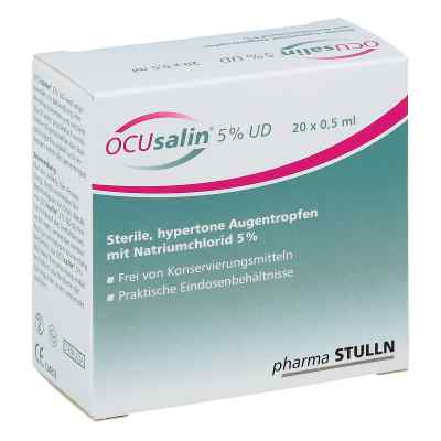 Ocusalin 5% Ud Augentropfen 20X0.5 ml von PHARMA STULLN GmbH PZN 09332382