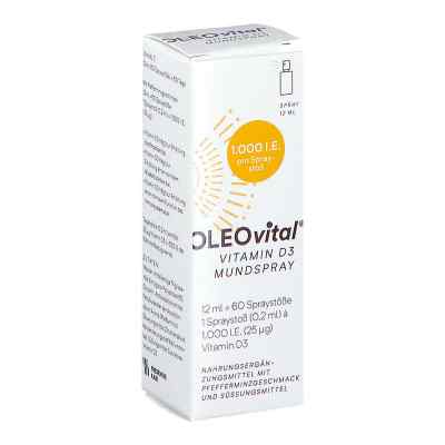 OLEOVital Vitamin D3 1000 internationale Einheiten Mundspray 12  von  PZN 08200135