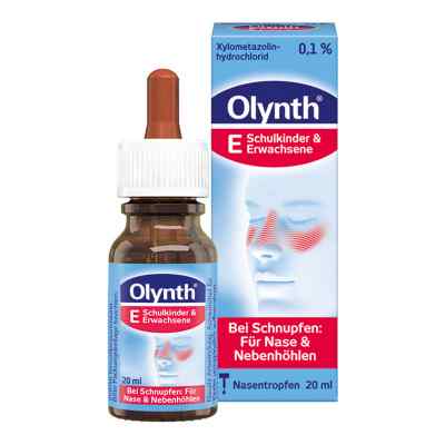 Olynth 0,1 % Schnupfen Lösung für Schulkinder und Erwachsene 20 ml von Johnson & Johnson GmbH (OTC) PZN 02186405