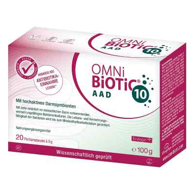 OMNi-BiOTiC 10 AAD Sachets 20 stk von ALLERGOSAN INSTITUT  PZN 08201305