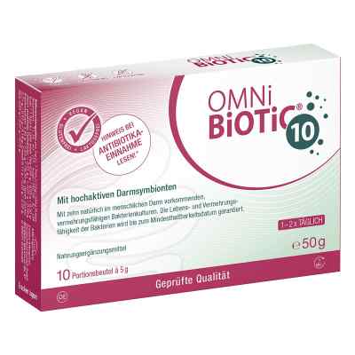 OMNi BiOTiC 10 - bei Antibiotika-Einnahme 10X5 g von INSTITUT ALLERGOSAN Deutschland (privat) GmbH PZN 13584793