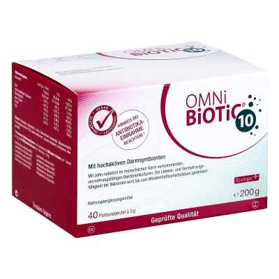 Omni Biotic 10 Pulver 40X5 g von INSTITUT ALLERGOSAN Deutschland  PZN 13584830
