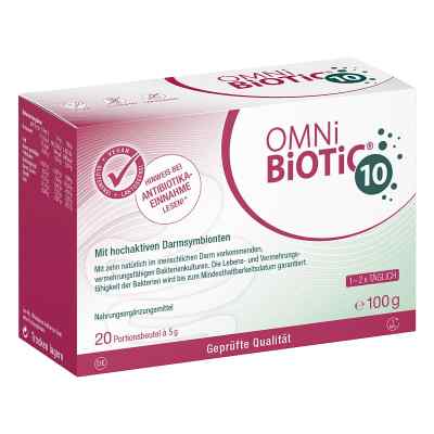 OMNi-BiOTiC 10 Sachets 20X5 g von INSTITUT ALLERGOSAN Deutschland (privat) GmbH PZN 13584824