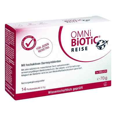 Omni Biotic Reise Pulver 14X5 g von INSTITUT ALLERGOSAN Deutschland  PZN 09066012