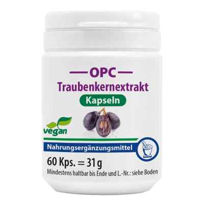 Opc Traubenkernextrakt+Vitamin C Kapseln 60 stk von Pharma Peter GmbH PZN 18447641