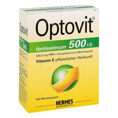 Optovit fortissimum 500 Kapseln 100 stk von HERMES Arzneimittel GmbH PZN 06649629