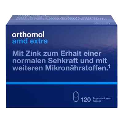Orthomol AMD extra Kapsel 120er-Packung 120 stk von Orthomol pharmazeutische Vertrie PZN 00564197