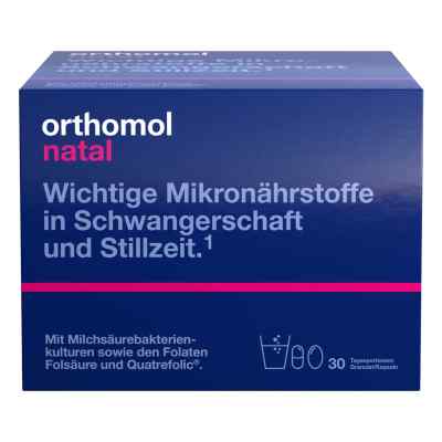 Orthomol Natal Granulat/Kapseln 30er-Packung 1 stk von Orthomol pharmazeutische PZN 01319904