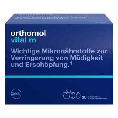 Orthomol Vital M Grapefruit Granulat/Kapseln 30 stk von Orthomol pharmazeutische Vertrie PZN 01028532