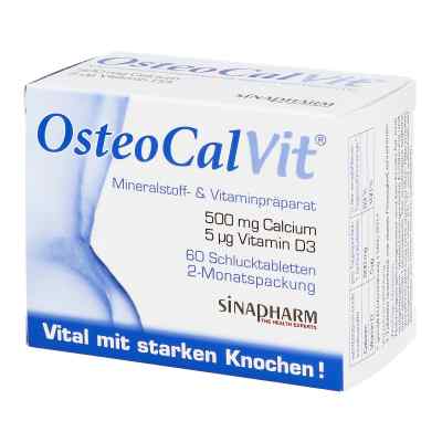 OsteoCalVit Forte Schlucktabletten 60 stk von SINAPHARM GMBH         PZN 08200372