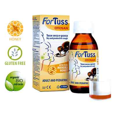 Otosan Fortuss Hustensirup 180 g von Functional Cosmetics Company AG PZN 13887447