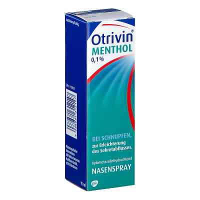 Otrivin Menthol 0,1 % - Nasenspray 15  von  PZN 08200652