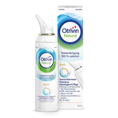 Otrivin Natural Nasenreinigung Sanft 125 ml von HALEON-GEBRO CONSUMER HEALTH GMBH PZN 08202431
