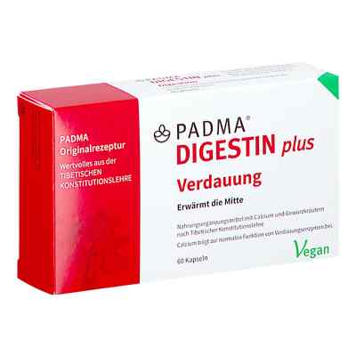 Padma Digestin Plus Verdauung Kapseln 60 stk von PADMA EUROPE GMBH       PZN 08201206