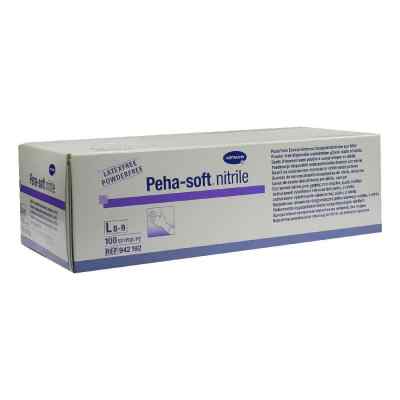 Peha Soft nitrile Unt.handsch.puderfr. unsteril L 100 stk von PAUL HARTMANN AG PZN 03538071