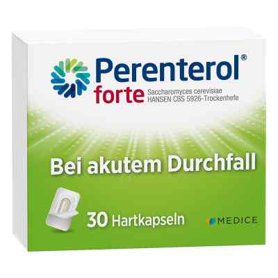 Perenterol forte bei akutem Durchfall  30 stk von MEDICE Arzneimittel Pütter GmbH&Co.KG PZN 07567371