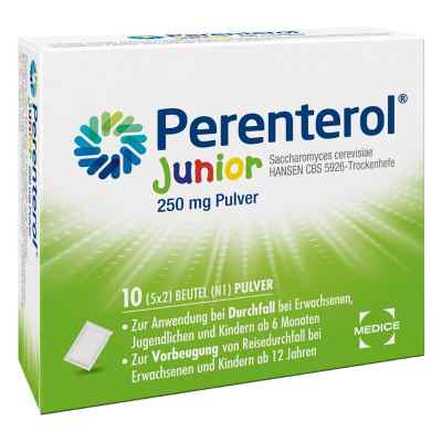 Perenterol Junior 250mg 10 stk von MEDICE Arzneimittel Pütter GmbH& PZN 03920586