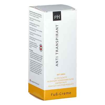 pH ANTI TRANSPIRANT Fuss-Creme 50  von  PZN 08200776
