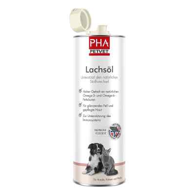 Pha Lachsöl für Hunde/Katzen/Pferde 500 ml von PetVet GmbH PZN 17979100