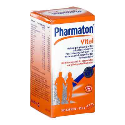 Pharmaton Vital Filmtabletten 100 stk von SANOFI-AVENTIS GMBH   PZN 08200528