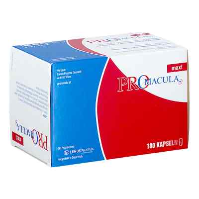 PRO MACULA max bei Makuladegeneration 180 stk von LENUS PHARMA GESMBH PZN 08201445