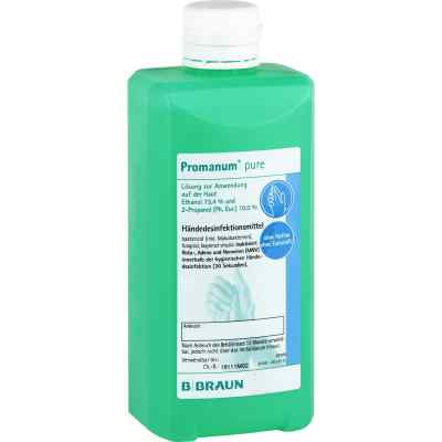 Promanum Pure Lösung 500 ml von B. Braun Melsungen AG PZN 08815948