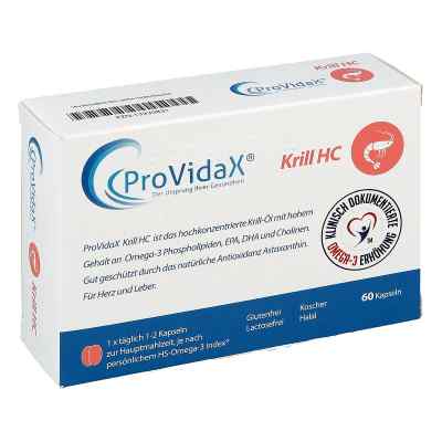 Providax Krill Hc Weichkapseln 60 stk von SeCoMe - Ihr Medical Manager PZN 13335831