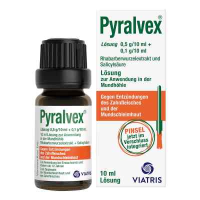 Pyralvex: Entzündungshemmende Lösung bei Entzündungen im Mund 10 ml von Viatris Healthcare GmbH PZN 00850046