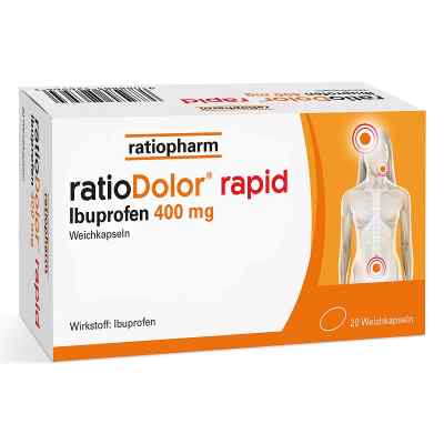ratioDolor rapid Ibuprofen 400 mg Weichkapseln