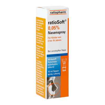 ratioSoft 0,05% Nasenspray für Kinder 10 ml von RATIOPHARM ARZNEIMITTEL VERTRIEB PZN 08200066