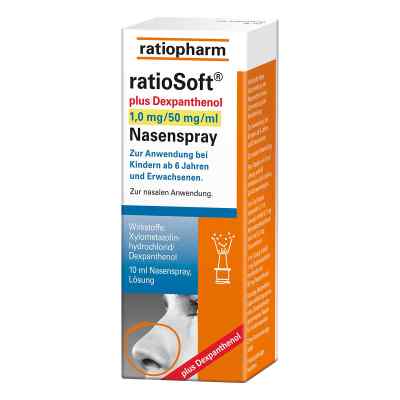 ratioSoft plus Dexpanthenol 1,0 mg/50 mg/ml Nasenspray